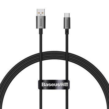 Кабель Baseus Superior Series Fast Charging Data Cable USB to Type-C 100W 1m Cluster Black 247255368 фото