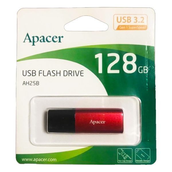 Флеш-накопитель Apacer USB 3.2 Gen 1 AH25B 128Gb Red 183178434 фото