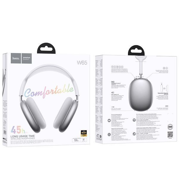 Бездротові накладні навушники HOCO W65 Happy BT headphones Orange 282685144 фото