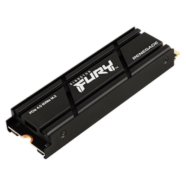 Накопичувач SSD M.2 Kingston FURY Renegade with Heatsink 2TB 2280 NVMe PCIe Gen 4.0 x4 3D TLC NAND 109379197 фото