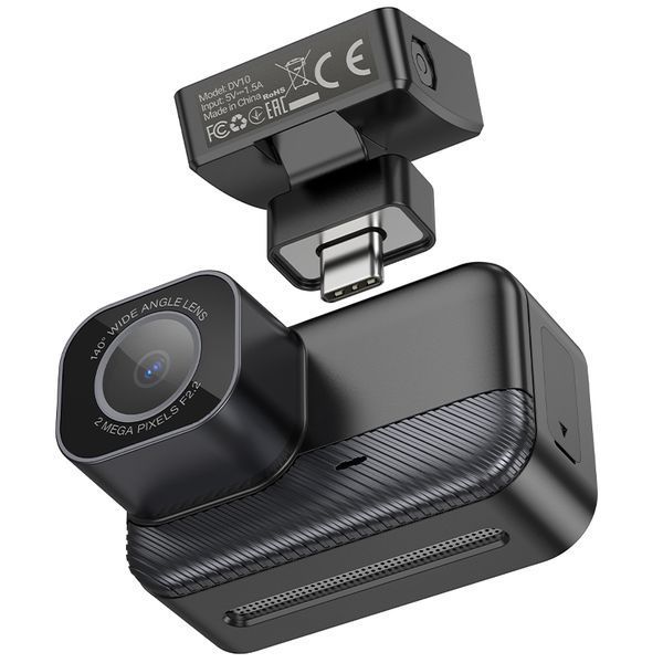 Відеореєстратор HOCO DV10 mini screen dashcam Black 112470968 фото