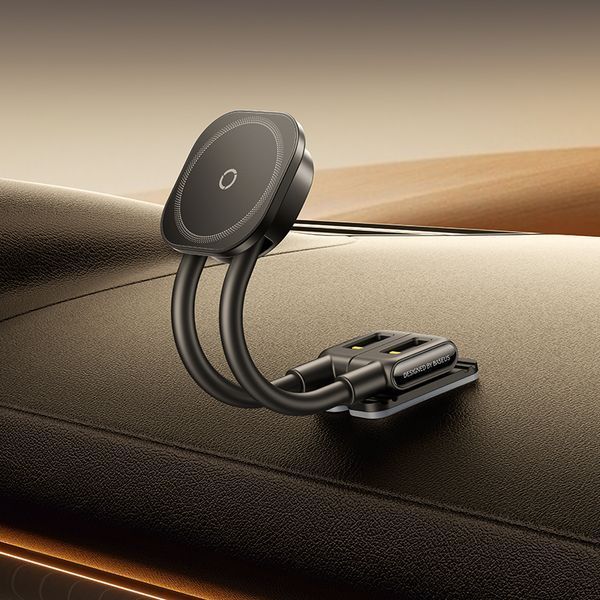 Автотримач для телефона Baseus PrimeTrip C03s Magnetic Car Mount (Stick-on Type, Cosmic Black) 718561057 фото
