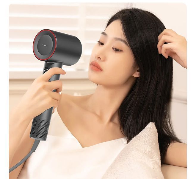 Фен Xiaomi DOCO H800 high-speed negative ion hair dryer Grey (Китайская вилка) 713198177 фото