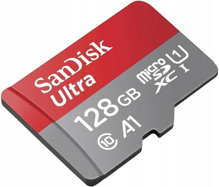 Карта памяти microSDXC (UHS-1) SanDisk Ultra 128Gb class 10 A1 (140Mb/s) (adapter SD) Imaging Packaging 349953732 фото