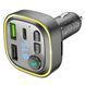 АЗП з FM-модулятором BOROFONE BC48 Broad QC3.0 car BT FM transmitter 18W Black 297311263 фото 4