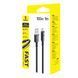 Кабель Baseus New Braided Fast Charging Cable USB-A to USB-C 100W/7.5W 1m Cosmic Black 235706414 фото 2