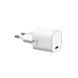 Мережевий зарядний пристрій WIWU 20W Cube GaN Fast Charger 1C Wi-G014 EU White 729558360 фото 3
