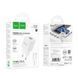 Мережевий зарядний пристрій з кабелем HOCO C147A Charm PD20W+QC3.0 charger set (C to iP)(EU) White 508495914 фото 2