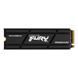 Накопичувач SSD M.2 Kingston FURY Renegade with Heatsink 2TB 2280 NVMe PCIe Gen 4.0 x4 3D TLC NAND 109379197 фото 1