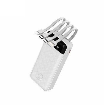 Зовнішній акумулятор WUW Y131 20000mAh White 131399818 фото