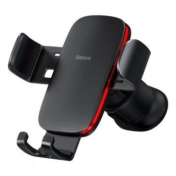 Автодержатель для телефона Baseus Metal AgeⅡ Gravity Car Mount（Air Outlet Version）Black 256063930 фото