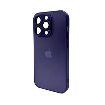 Чехол для смартфона AG Glass Matt Frame Color Logo for Apple iPhone 15 Pro Deep Purple 110806472 фото