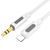 Аудіокабель BOROFONE BL20 True sound silicone digital audio conversion cable iP White 638971286 фото