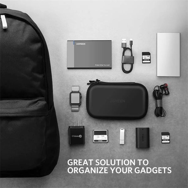 Органайзер для HDD UGREEN LP128 Hard Disk Case Small Size(UGR-40707) 112848683 фото