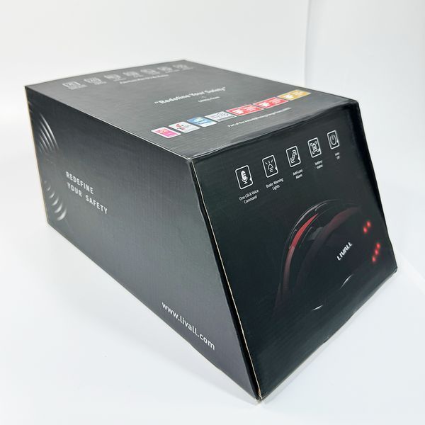 Захисний шолом Livall MT1 NEO (M) Black/Red (54-58см), акустика, мікрофон, сигнали поворотів та стопів, додаток, пульт BR80, Bluetooth 344454141 фото