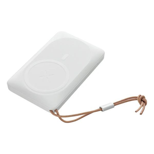 Зовнішній акумулятор VEGER 10000 mAh with wireless charging compatible with MagSafe PD QC3.0 2A 20W MagOn (VP1151 / W1151) white 102507118 фото