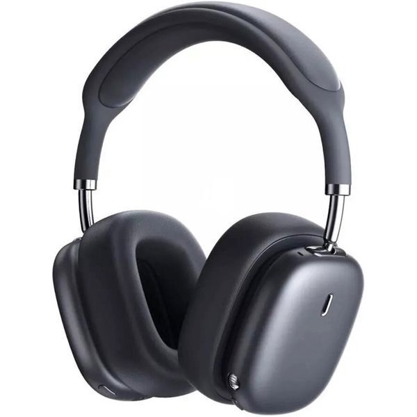 Бездротові накладні навушники Baseus Bowie H2 Noise-Cancelling Wireless Headphone Grey 113237367 фото