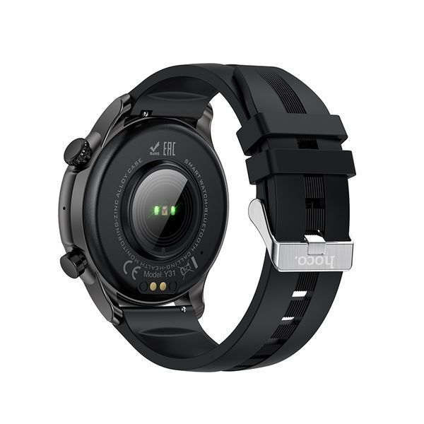 Смарт-годинник HOCO Y31 37mm, 250 mAh, Smart sports watch(call version) Silver 399827024 фото