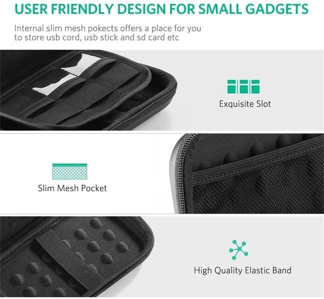Органайзер для HDD UGREEN LP128 Hard Disk Case Small Size(UGR-40707) 112848683 фото