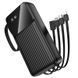 Зовнішній акумулятор BOROFONE BJ76A Smart power bank with 4 cables(20000mAh) Black 507041860 фото 5