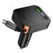 Автомобильное зарядное устройство HOCO NZ18 Guardian PD65W(2C1A) car charger with retractable cable Black 904568498 фото 4