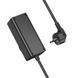 Сетевой подовжувач HOCO NS9 Wisdom 1-position (PD67W/3C1A) desktop socket (EU/GER) (2 m) Black 106690900 фото 6