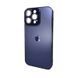 Чохол для смартфона AG Glass Sapphire Frame MagSafe Logo for Apple iPhone 15 Pro Max Deep Purple 784809634 фото 1