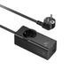 Сетевой подовжувач HOCO NS9 Wisdom 1-position (PD67W/3C1A) desktop socket (EU/GER) (2 m) Black 106690900 фото 5