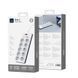 Мережевий подовжувач WIWU 14 in 1 20W GaN Power Strip 2C+2A+10AC Wi-S008 EU (2 m) White 132377709 фото 2