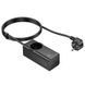 Сетевой подовжувач HOCO NS9 Wisdom 1-position (PD67W/3C1A) desktop socket (EU/GER) (2 m) Black 106690900 фото 7