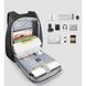 Рюкзак Tigernu T-B3615B 15.6" Black 113315823 фото 1