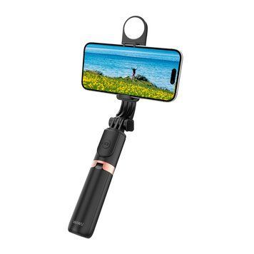 Селфі-трипод WIWU Mini Selfie Stick Wi-SE011 (with filled lights) Black 113135747 фото