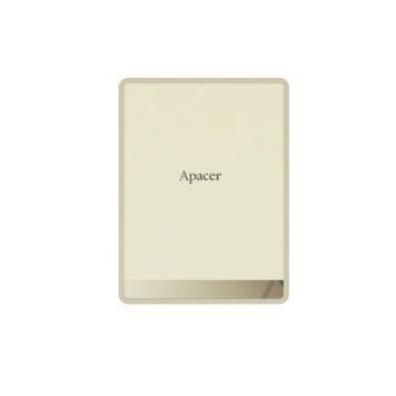Портативний SSD Apacer AS724 512 GB USB 3.2 Gen.2 Type-C Read/Write 500MB/s Cream 511515166 фото