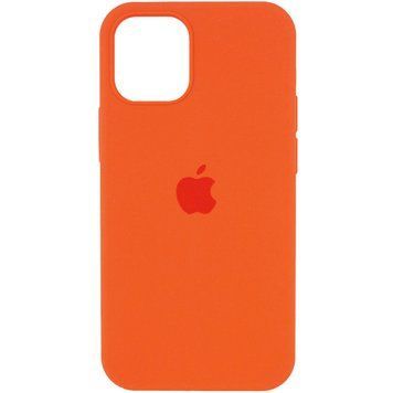 Чохол для смартфона Silicone Full Case AA Open Cam for Apple iPhone 12 Pro Max 52,Orange 116219730 фото