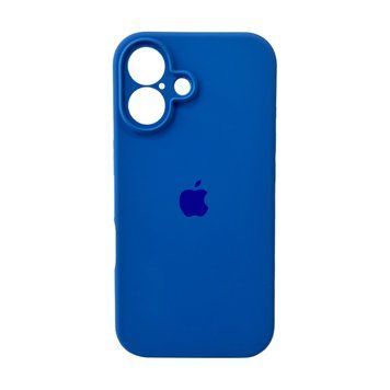 Чохол для смартфона Silicone Full Case AA Camera Protect for Apple iPhone 16 3,Royal Blue 102356345 фото