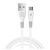 Кабель WUW-X195 USB Type-C 2,4A 1m white 224659753 фото