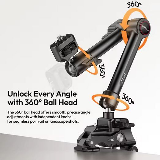 Шарнирне клиплення Ulanzi HD02 10-inch Magic Arm Kit (T098 HD02) 102300494 фото