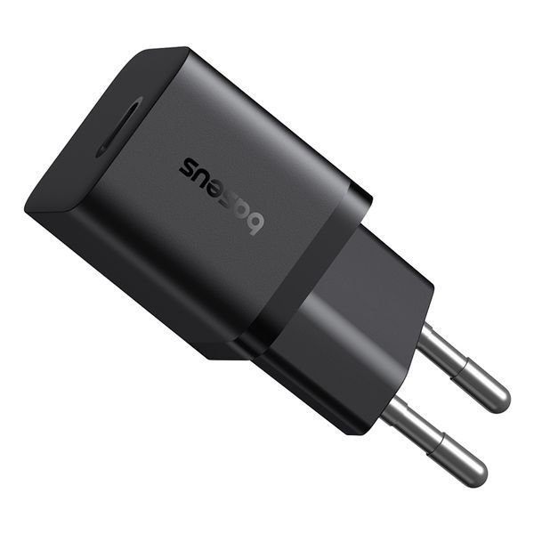 Сетевое зарядное устройство Baseus GaN5 Fast Charger (mini) 1C 25W EU Cluster Black 111516544 фото