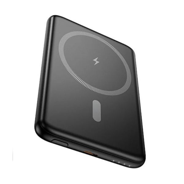Зовнішній акумулятор HOCO J140A Tony PD20W ultra-thin magnetic power bank(5000mAh) Black 885682621 фото