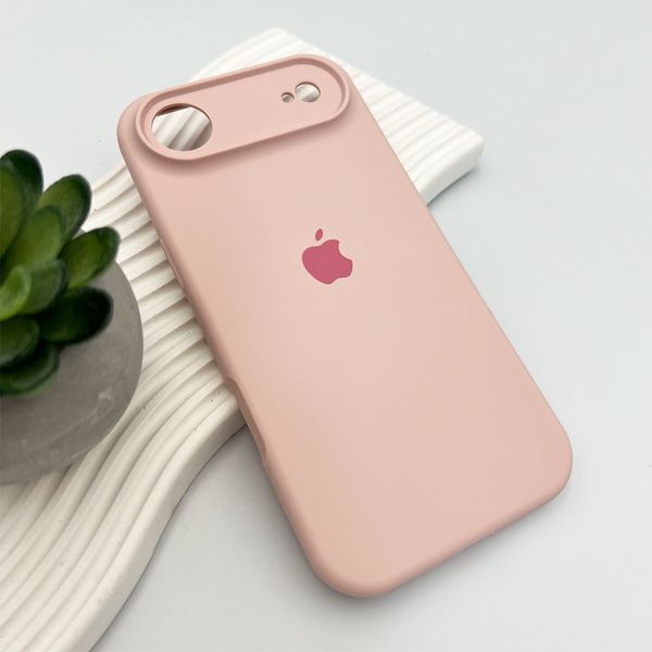 Чохол для смартфона Silicone Full Case AA Camera Protect for Apple iPhone 17 Air 15,Pink Sand 659860501 фото