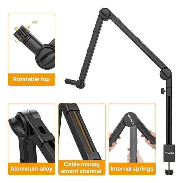 Штатив-тримач Ulanzi Vijim microphone boom arm (UV-2806 LS24) 104760225 фото
