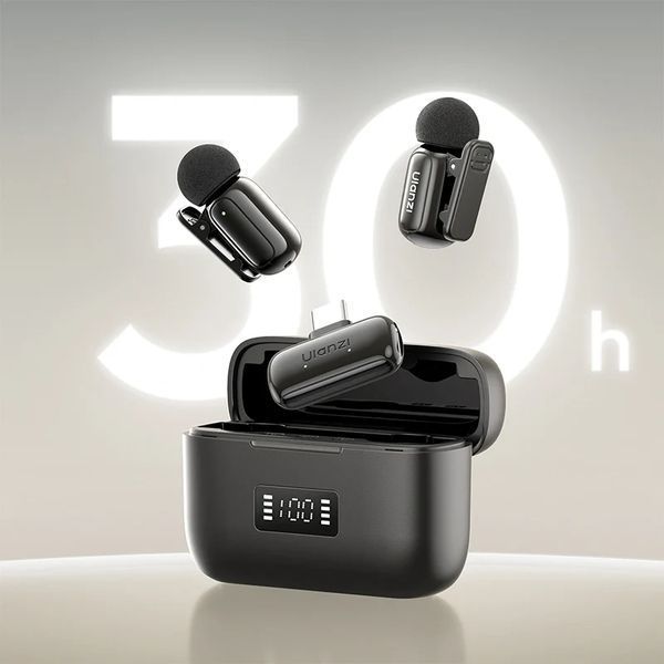 Бездротова мікрофонна система Ulanzi A200 Mini Mic dual-mic (Type-C) Black 680271594 фото