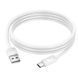 Кабель HOCO X114 Energy charging data cable Type-C 1m White 342998070 фото 3