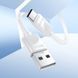 Кабель HOCO X114 Energy charging data cable Type-C 1m White 342998070 фото 4