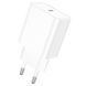 Мережевий зарядний пристрій BOROFONE BA71A Power single Port PD20W charger White 112832996 фото 1