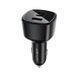 Автомобільний зарядний пристрій ACEFAST B18 200W(2USB-C+USB-A)fast car charger Black 301896812 фото 5