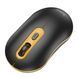 Манипулятор мышь HOCO GM21 Platinum 2.4G business wireless mouse Black Yellow 454482706 фото 3