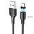 Кабель HOCO X52 USB to Micro 2.4A, 1m, PVC, PVC connectors, magnetic, Black 748675918 фото