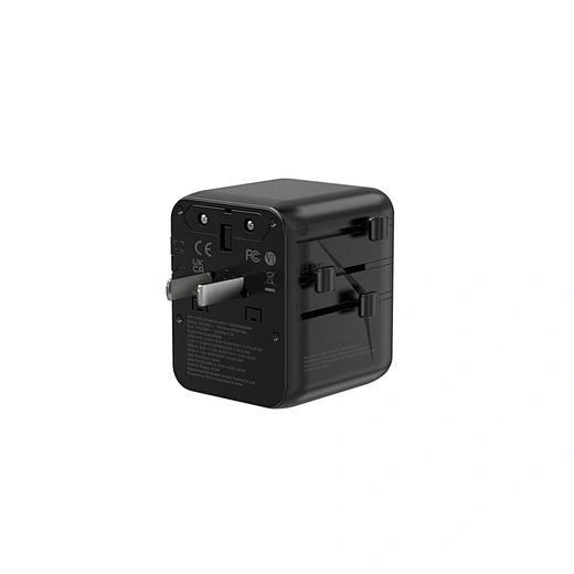Сетевой фильтр WIWU 25W Warrior GaN Universal Adapter 2C1A Wi-UA011 Black 644853698 фото