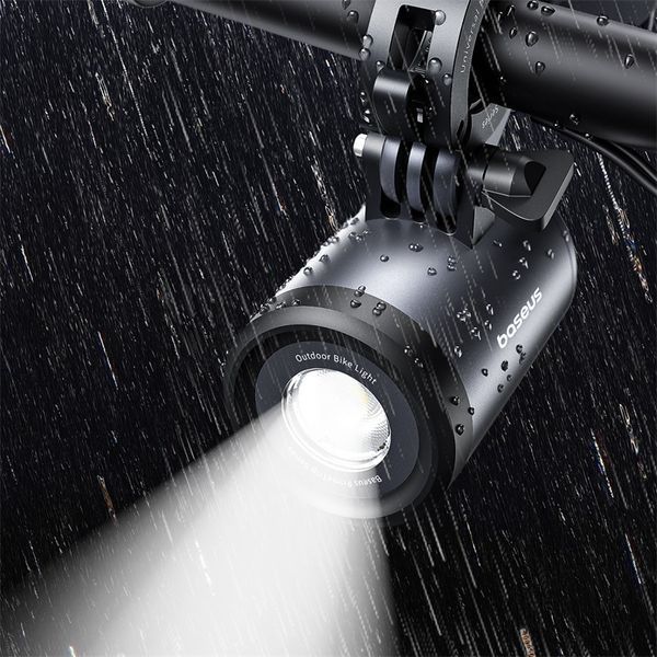 Велодержатель для телефона Baseus PrimeTrip Series Dual-Color Bike Light 2-in-1 Set Cosmic Black 141738575 фото